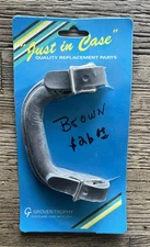 Just In Case CP68 Brown Leather Buckle Case Handle