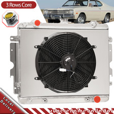 3row Radiator Shroud Fan For 74-1976 Dodge Dart Plymouth Duster Valiant Cc499