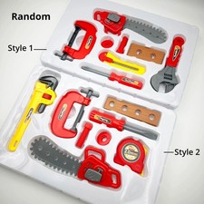 8Pcs Simulation Plastic Saw Pretend Play Miniature Fix Tool Playing House Repair