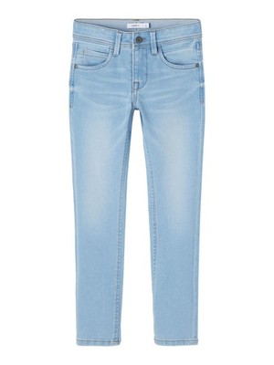 Jungen Nkmsilas Xslim 2002tx Noos Jeans, Denim Hellblau, 116 EU