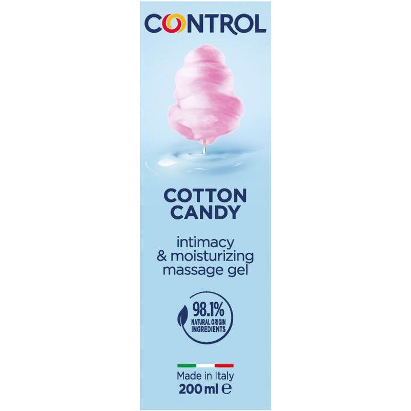 Control Cotton Candy Gel 3 in 1: Massaggio e Piacere 200ml