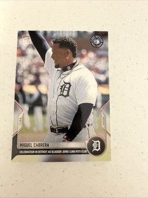 2022 Topps Now - Miguel Cabrera #83 /13493 3000 Hit Club