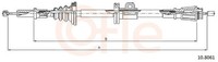 Bremsseil Seilzug Feststellbremse Cofle 10.8061 FüR Volvo 850 875 S70 C70 V70 1