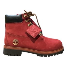 Timberland x Champs Sports 6" Premium Waterproof Boots Red TB0A1OP3 Youth Sz 4-6