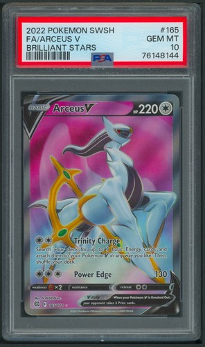 Arceus V graded PSA 10 for sale on eBay