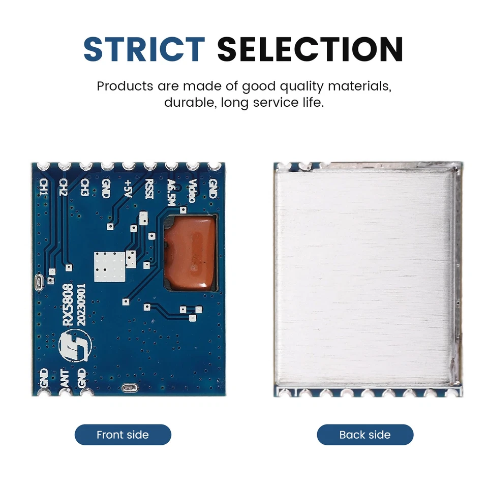 2X(5.8G Fpv   Audio Video EmpfäNger  Rx5808 für Fpv System Rc Hubschra9994 - Bild 4 von 4