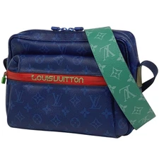 Louis Vuitton Monogram Pacific Messenger PM Shoulder Bag Blue M43829 #BS363