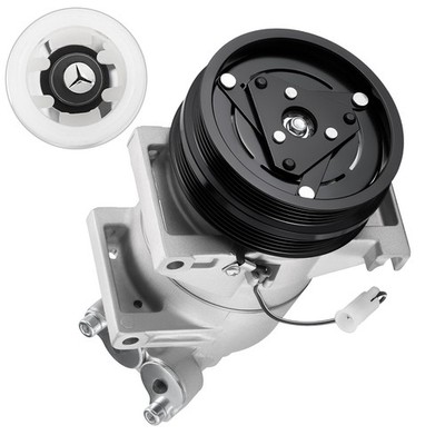 AC Compressor with Clutch Fits 2011 Volvo S40 2.0L & 2011-2012 C30 1.6L CO11074C