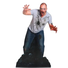 Yookeer 5ft Halloween Zombie Cardboard Cutout Life-Size Horror Party Standee ...