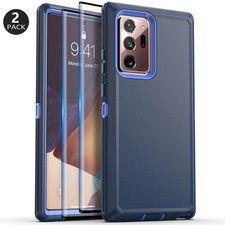 Blue For Samsung Galaxy Note 20 Ultra/ Note 20 Phone Case Cover Screen Protector