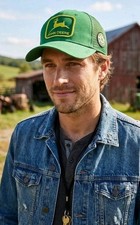 John Deere Trucker Hat Cap 50th Anniversary 1969-2019 Kern Machinery MX Vintage