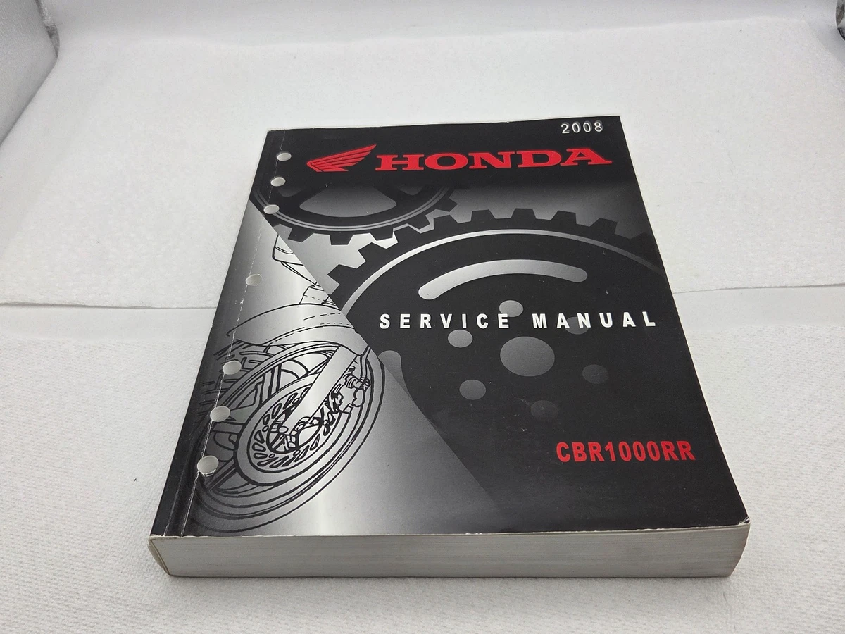 HONDA CBR1000RRサービスマニュアル Honda CBR1000RR Motorcycle Repair Manuals & Literature for sale | eBay