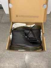 Dr. Martens kids Black Boots 1460 Junior Softy Youth Size 3 Boy 4 Girl NEW