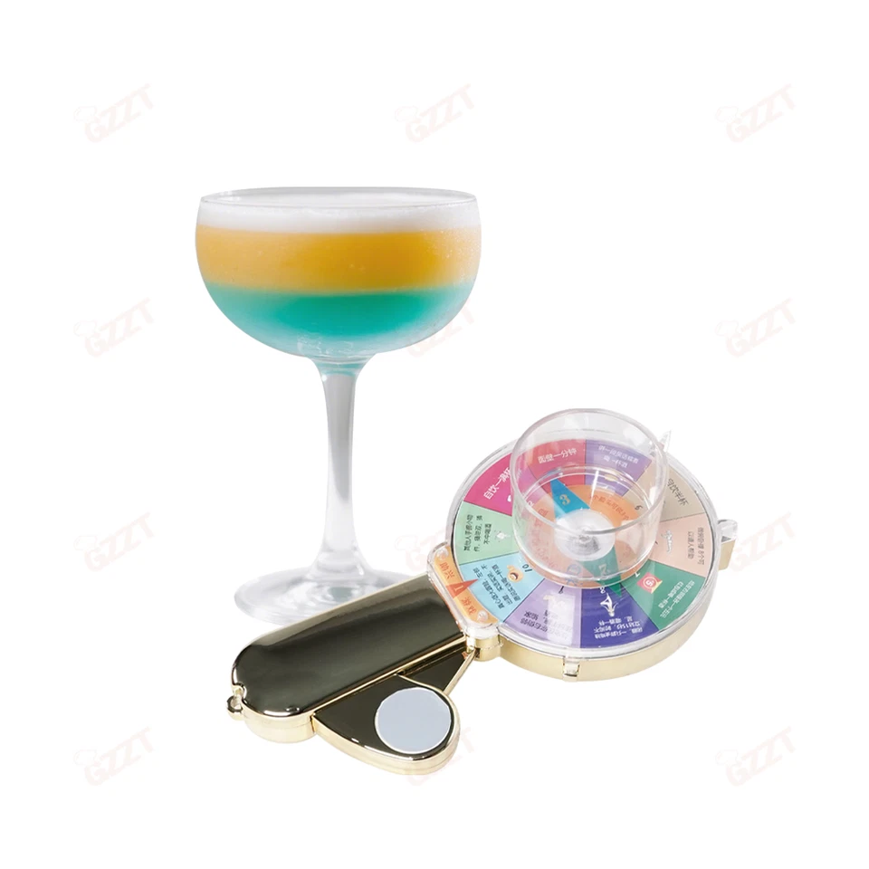 Rotary Layered Cocktail Tool Rainbow Cocktail Wine Maker Cocktail Tool - Image 4 of 4