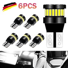 6Stk T10 Canbus SMD Auto Standlicht Innenraum Beleuchtung Birne LED Glühbirne DE