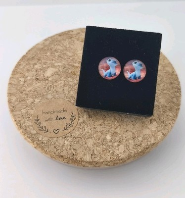 Ohrringe Ohrstecker Glascabochons Bruni Die Eiskönigin Frozen Elsa Disney 