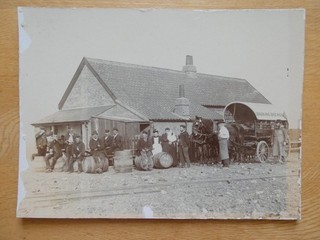 Victorian Photo of Glenny's BARKING BREWERY & Staff Barking / Dagenham Essex