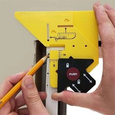 Multifunctional Trim Carpentry Aid, Precision Measuring Miter Marking Tool