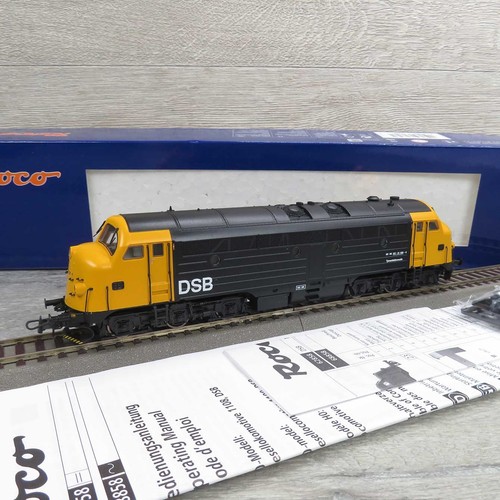 ROCO 62858 - H0 - DSB - Diesellok MY Bauzug 108-4 - Analog + DSS - OVP #BV20285 | Condition: Gebraucht