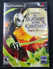 Nightmare Before Christmas Oogie's Revenge (PS2 2005) - CIB Tested & Working.