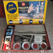 Gilbert 10057 Science Career Series Electric Engine Erector Set w/Working Motor