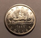 1965 Canadian $1 Dollar, Elizabeth II, .800 Silver *** LOW SHIPPING ***