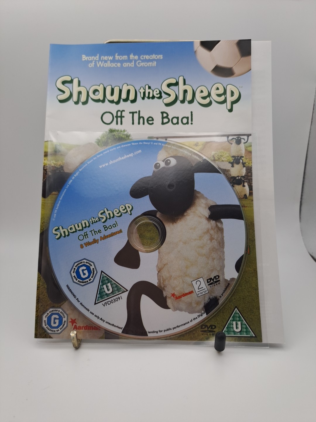 Shaun The Sheep - Off the Baa DVD Children's & Family (2007) Disc Only