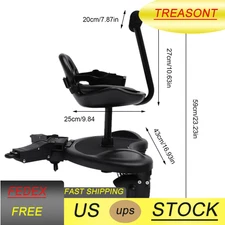 Standing Platform Buggy Board + Saddle Seat  Child Rider Stroller Attachment