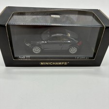 Minichamps Audi TT 2006 1/43 Black Diecast New