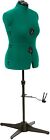 Female Adjustable Dress Form Sewing Fabric Mannequin Torso Standing Medium Size
