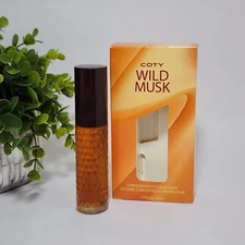 Coty Wild Musk Concentrated Cologne Spray for Women 1 fl oz / 30 mL