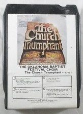 OKLAHOMA BAPTIST FESTIVAL CHOIR 8-Track Tape, Tested Working See Playlist