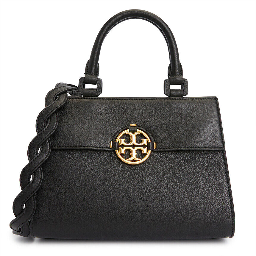 Tory Burch Miller Top Handle Satchel Leather Handbag Tory Burch Miller Top Handle Satchel Leather Handbag