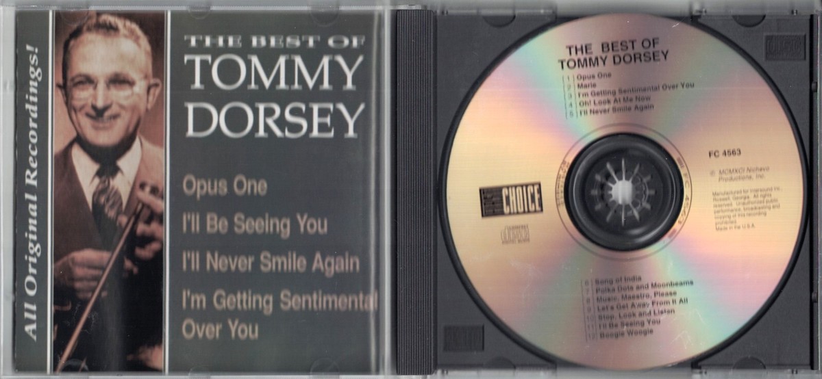 The Best of Tommy Dorsey - 1991 Audio CD - First Choice / FC 4563