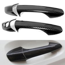 LHD Carbon Fiber Print Door Handle Cover Plastic Fits 12-16 R172 SLK350 SLK55