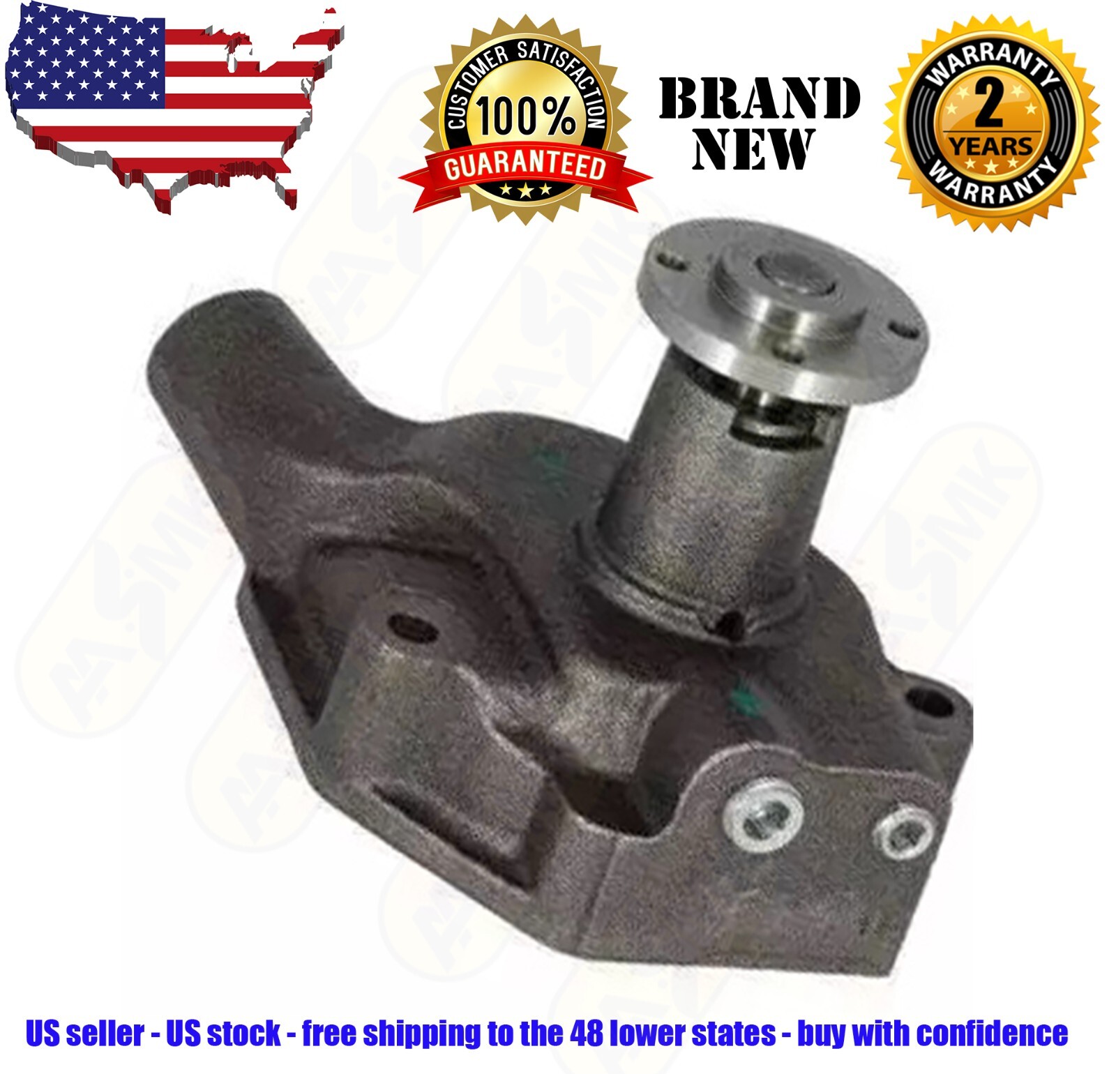601816C92 WATER PUMP FITS INTERNATIONAL TRACTORS  706 766 856 756 826 806 656-US