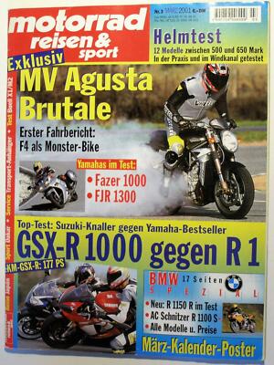 MRS 3-01+BMW+YAMAHA FJR 1300 & R1+SUZUKI GSX-R 1000+BUELL+MV AGUSTA F4 BRUTAL