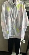 adidas Big Girls 2-pc. Track Suit L 14 