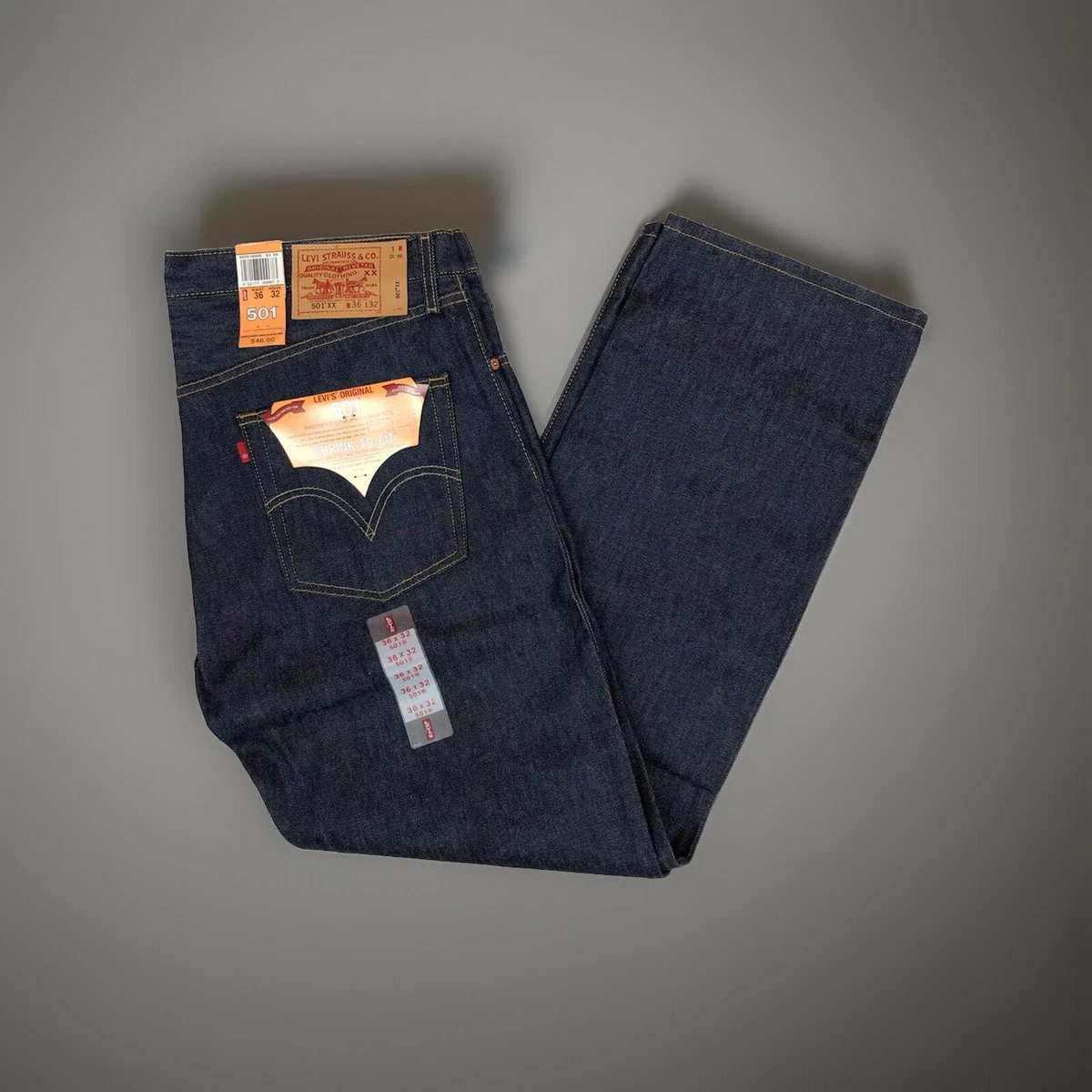 Vintage Levis 501 Shrink To Fit In Men