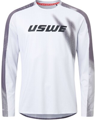USWE Kalk Mens MX Offroad Jersey White