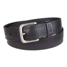 Levi's Men's Black Leather Stitched Details Durable Buckle Casual Belt Large L