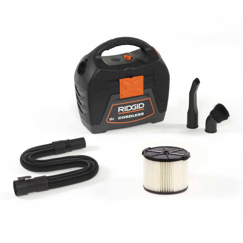 RIDGID WD0319 18V Cordless Wet/Dry 