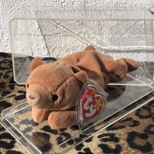 Ty Beanie Baby Cubbie 1993 New w/ Tag Protector And Container Mint Style 4010