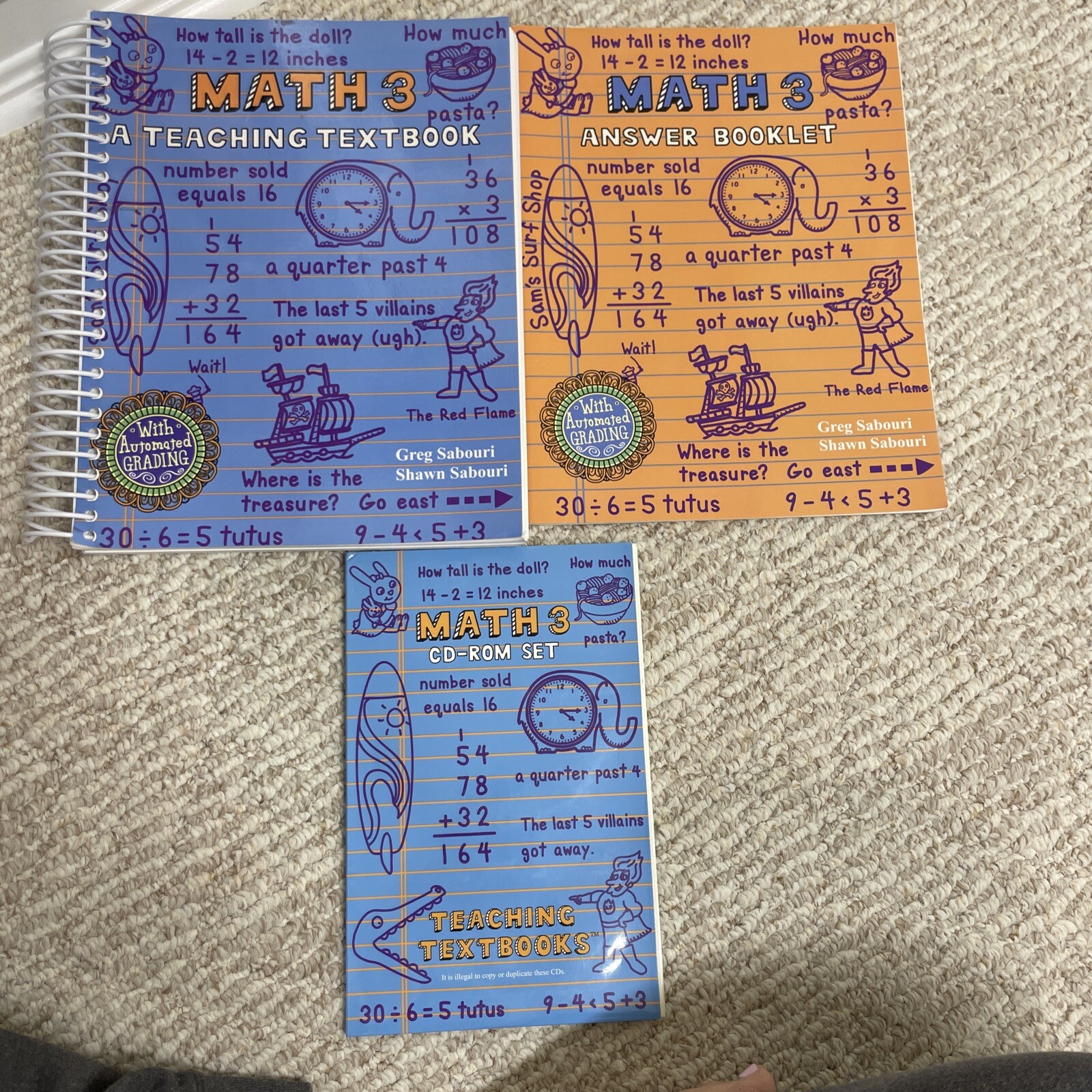 University Textbooks Math Teaching Textbooks Math 3 - Complete Set | eBay