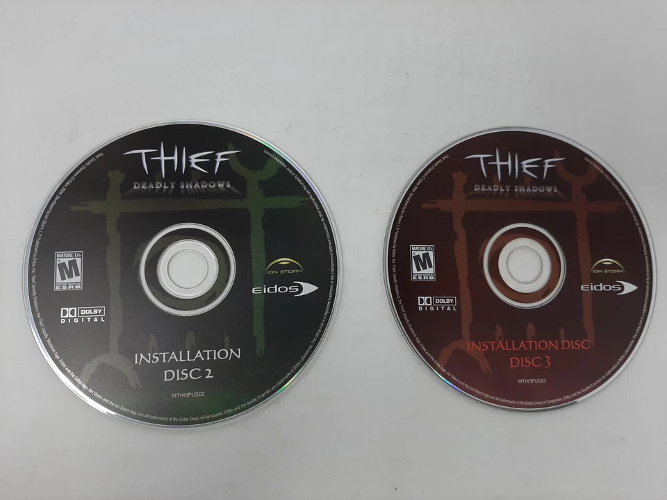 Thief: Deadly Shadows PC 2004 - 3-Disc-Set *No Manual* - Image 3 of 4