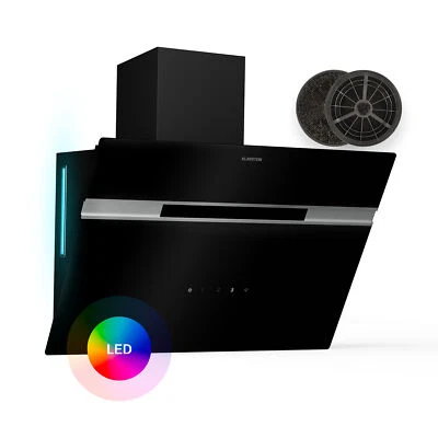 KLARSTEIN Cooker Hood Wall-Mounted Extractor Hood 60 cm 600 m³/h Extractor LED Light Touch