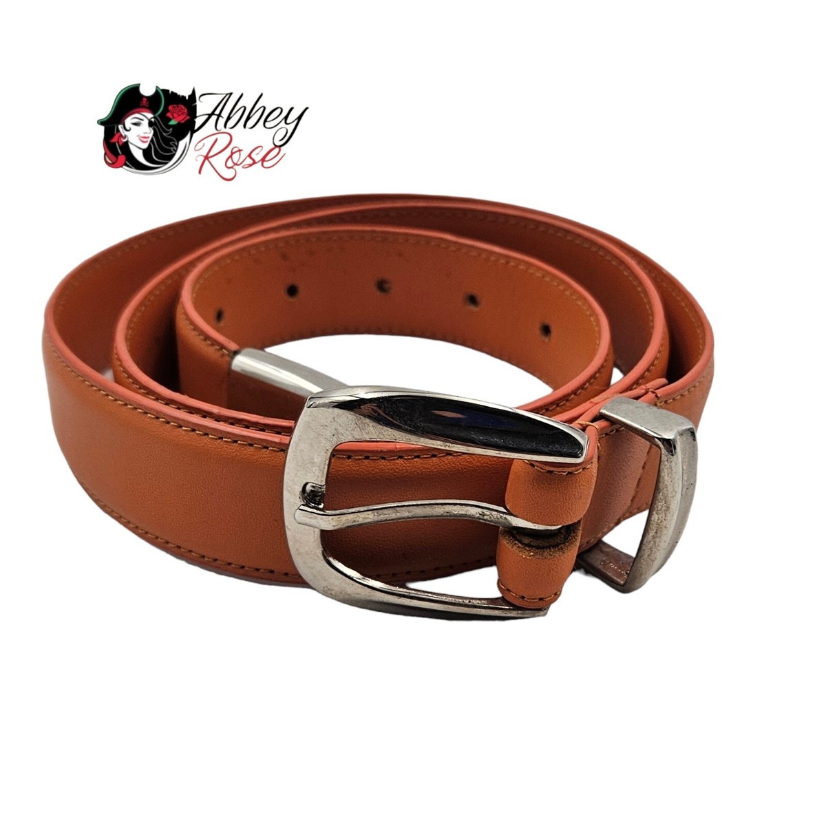 Green Friendly Golf Belt Built In Divot Tool Burnt Orange Size 37