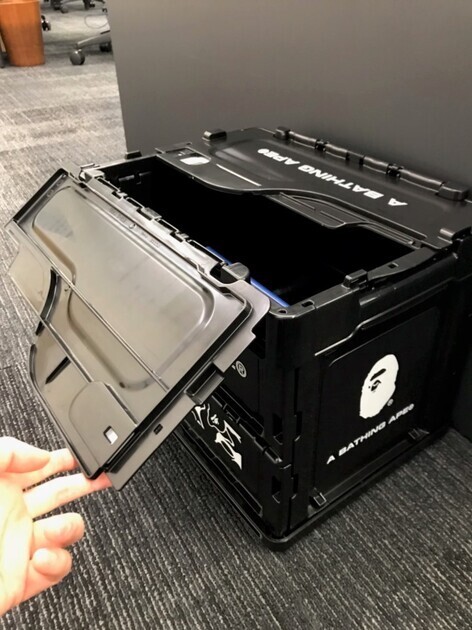 A BATHING APE Type MENS A BATHING APE CONTAINER 20L Black