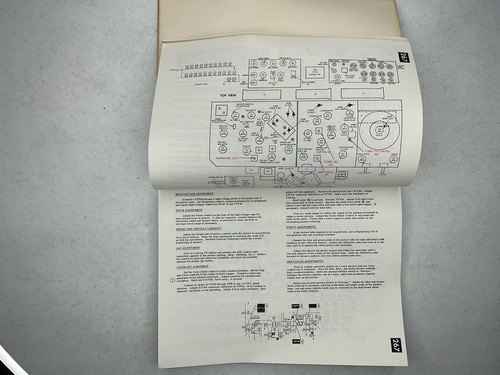 1973 Color-TV Field Service Guide Book Vol 4 Howard W Sams - Foto 5 di 7
