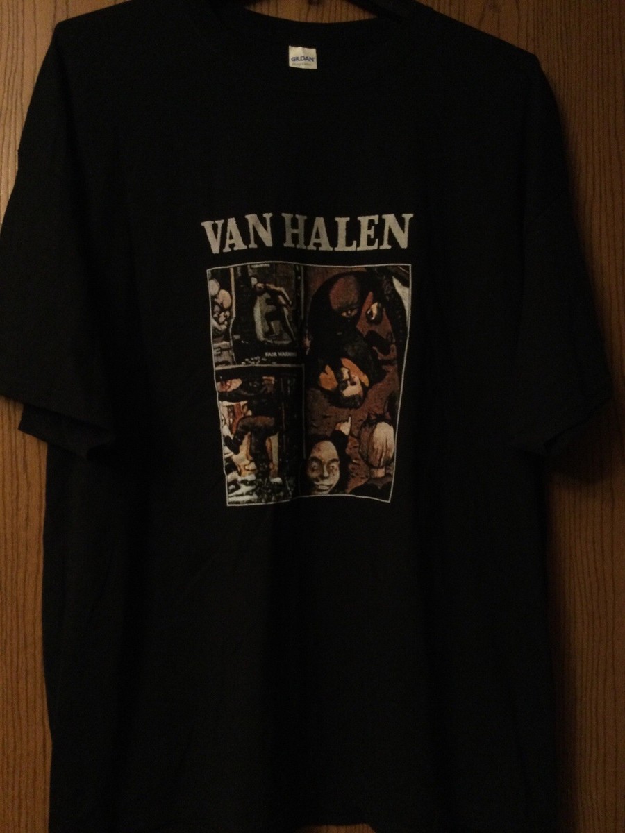 Van Halen - “Fair Warning - World Tour '81” - Black Shirt - 3XL | eBay